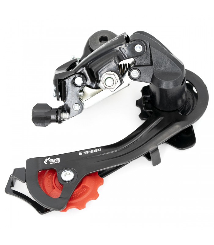 Shimano RD-TZ500 - Deragliatore posteriore a 6 velocità con staffa di montaggio