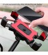 Supporto per telefono da Bici regolabile a 360° antivibrazione